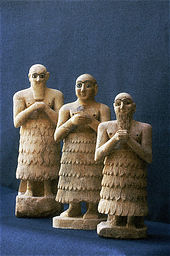 Statuettes of Three Male Worshipers